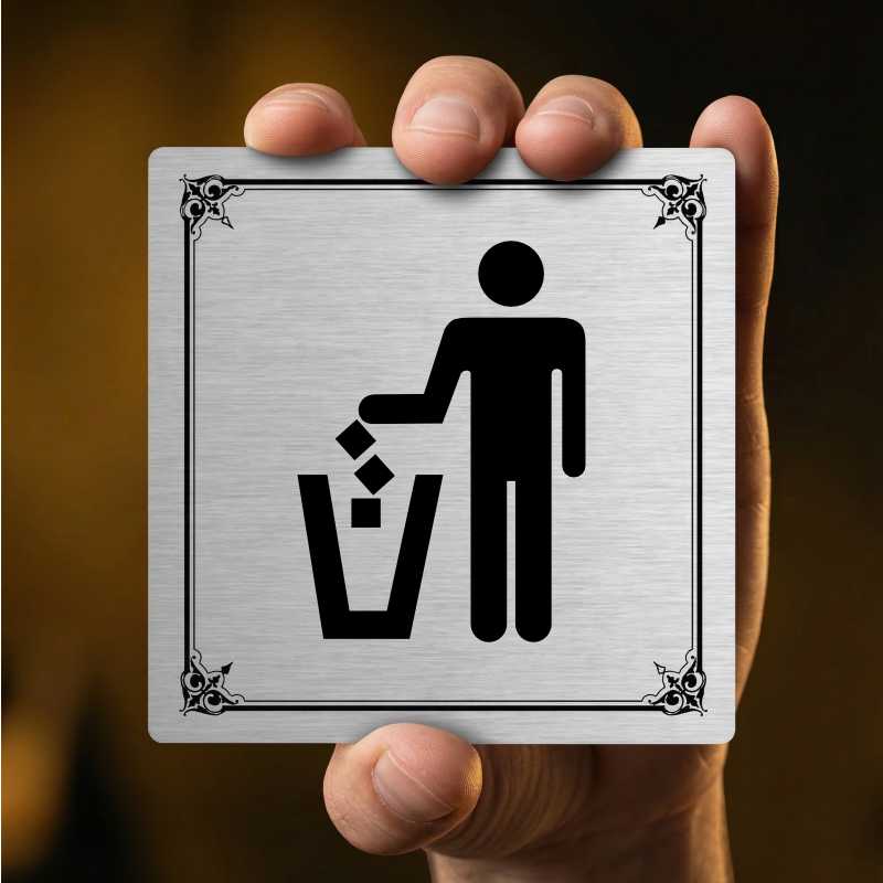 Koš, 118x118mm, zlatá, Nevada